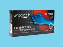 Glove Oxxa 246B Nitril Grippaz blue S