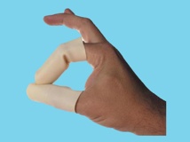 Fingertips rubber size 6