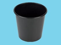 Flower bucket 5 ltr black
