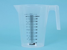 Pp 1L Plastic Measuring Cup