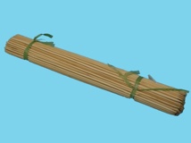Bamboo sticks Naturel 25cm - 3,5mm