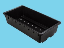 Substrate trough “Fragola” 11 litre black