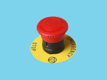 Emergency stop button for hook wrapper
