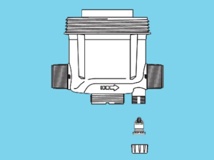 Equiped pump body sub-assy with diffuser + vacuum breaker  D