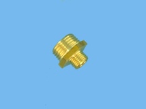 Reduction nipple brass 1/2" - 1/4" out-out
