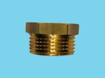 Reduction ring brass 3/4" - 1/2" out-in