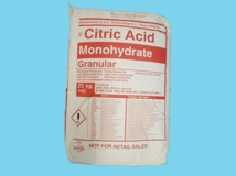Citric acid mono gran 25kg