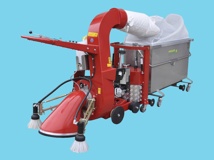 Leaf vacuum sweeper 13hp with brushes