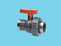 Pvc ball valve type: eid 3/8"x3/8" dn10
