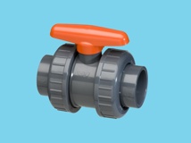 Pvc ball valve type: dil 1" x 1" dn25
