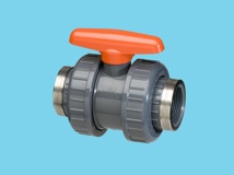 Pvc ball valve type: did 3/8"x3/8" dn10