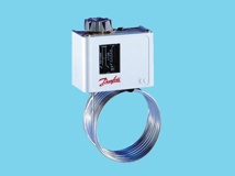 Danfoss KP61 frost thermostat with 5 m. capillair -30...+15°