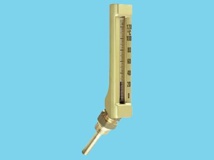Fluid thermometer 0-120°C protection insert 135⁰ angle
