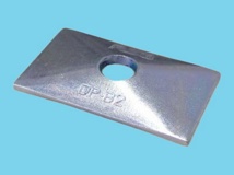 Top plate cable bracket gr.2 double