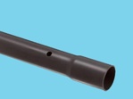 Irrigation pipe + glue socket PVC 