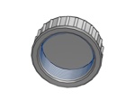 Screwcap + ring PVC 