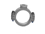 Drilling saddle internal pp + stainless steel ring