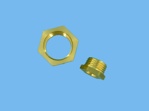 Reduction ring female x male brass