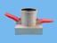 PVC toggle inlet
