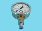 Pressure gauge 0-2,5bar + nipple