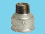 Reducing socket 1"femalex3/4"male galvanised