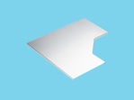 Angle piece cover 120mm ral 9016