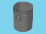 Open container for closed storage tanks 1000L - type B - KIW