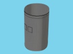 Open container for closed storage tanks 3000L - type B - KIW