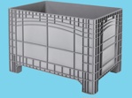 Pallet box 1200x800x800 mm grey EU-CTH2D2S