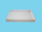 Drip tray HDPE 135x110x15 cm (natural/white)