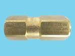 Check valve 2x1/2" bi brass for AquaJet