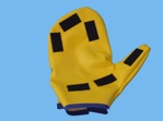 Sanding glove right