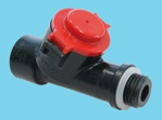 Constant pressure valve red 1.45 bar