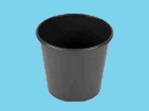 Flower bucket 4,5 ltr black
