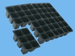 Teku tray PL 2838/48 black 215 box