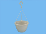 Nora hanging pot 27cm white 1000 plt