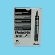 Marker Pental N50 Black (12)