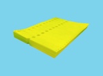 Slot label comp yellow  22x2,54 cm 2500