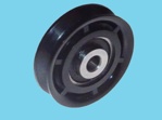 Groove roller 60x14mm incl. bearings axle 10mm