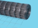 Wire mesh 10x12,5x12,5= 125 cm x 1.4x1.4 mm dr. x 100m