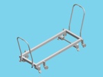 piperail trolley 125x37cm with 2 handles