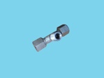 Hydraulic T-piece 1/4" + restriction 0,6mm