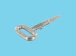 Square wrench straight oval handle