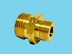 Coupling Rs-3/8" Flare-15mm