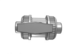 Labarotory ball valve double female s.w. (dil) 12mm dn 8