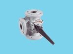 Centra 3-way mixing valve DR 125 GFLA - DN 125mm
