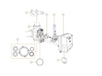 Centra Plug 4-way mixing valve ZR 50mm